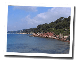 kuste am meer Le Pradet