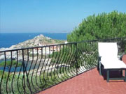 Wohnung in einem Haus am meer Calvi