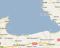 carte littoral baie_de_cancale