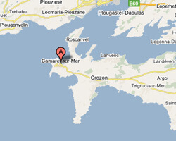 seaside map Camaret